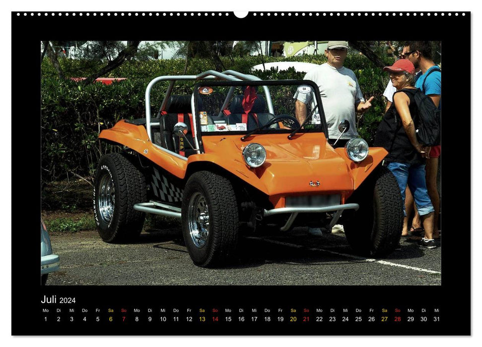 Buggys - die Kultautos der 80er (CALVENDO Premium Wandkalender 2024)