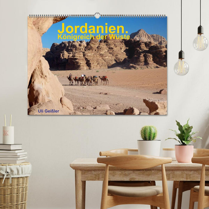 Jordanien. Königreich in der Wüste (CALVENDO Wandkalender 2024)