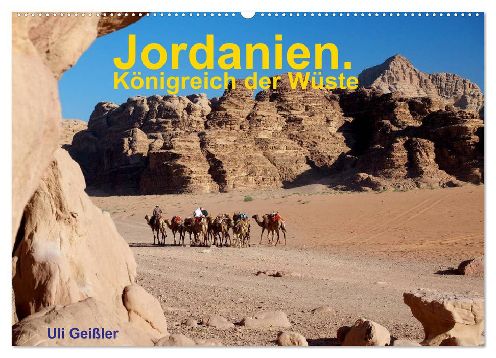 Jordanien. Königreich in der Wüste (CALVENDO Wandkalender 2024)