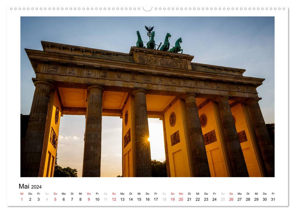 Berlin - Portrait einer Hauptstadt (CALVENDO Premium Wandkalender 2024)