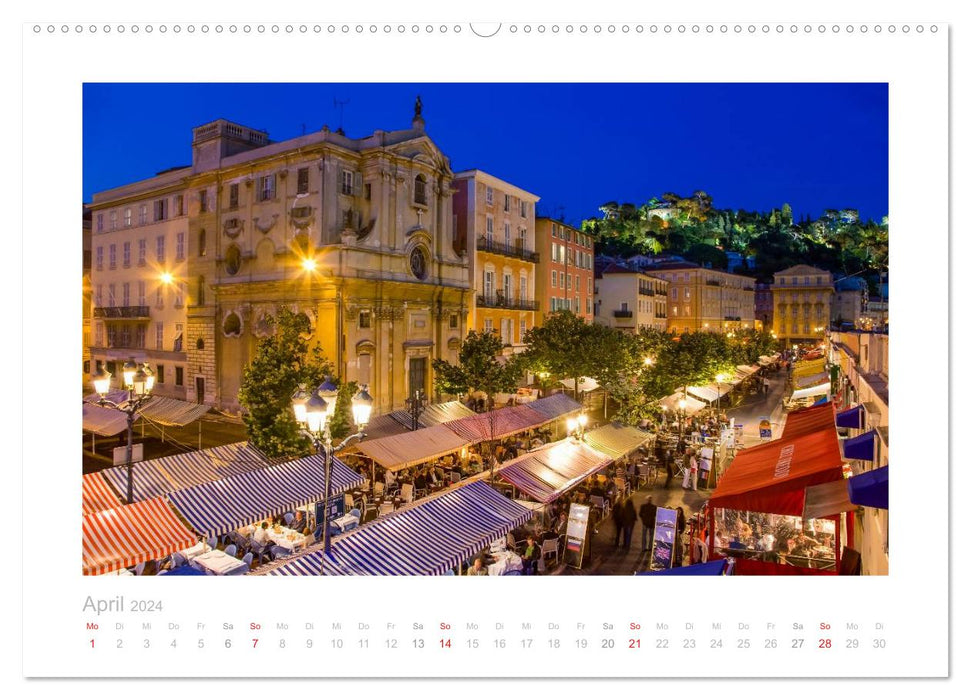 NIZZA Impressions (Calvendo Premium Calendrier mural 2024) 