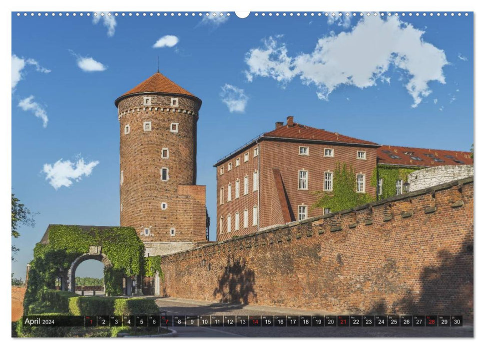 Ein Wochenende in Krakau (CALVENDO Premium Wandkalender 2024)