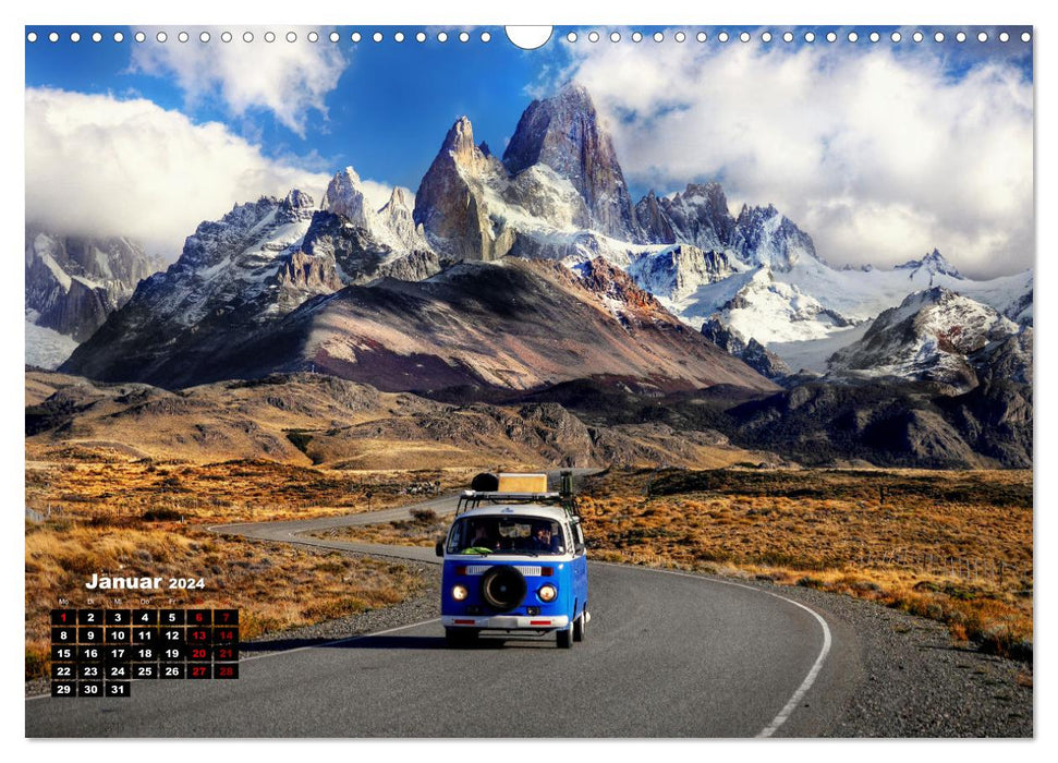 Patagonia National Parks (CALVENDO Wall Calendar 2024) 