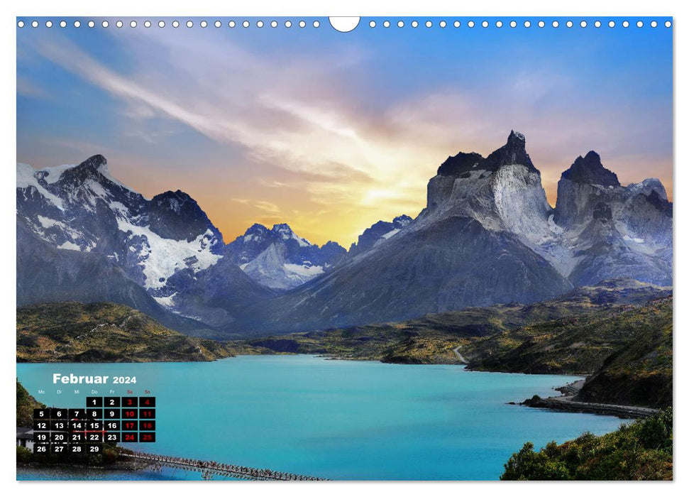 Patagonien NationalParks (CALVENDO Wandkalender 2024)