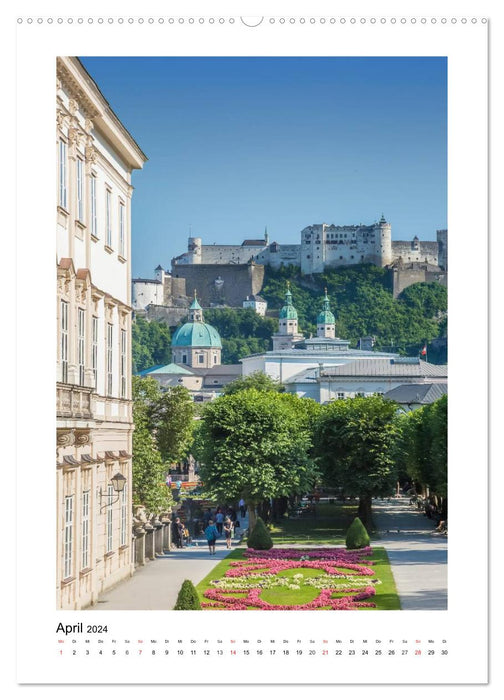 Magnifique SALZBOURG (Calvendo Premium Wall Calendar 2024) 