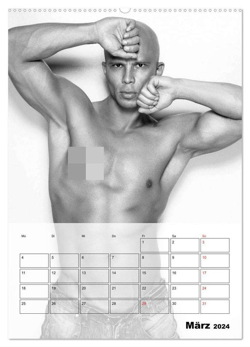 Heiße Männer-Erotik (CALVENDO Wandkalender 2024)