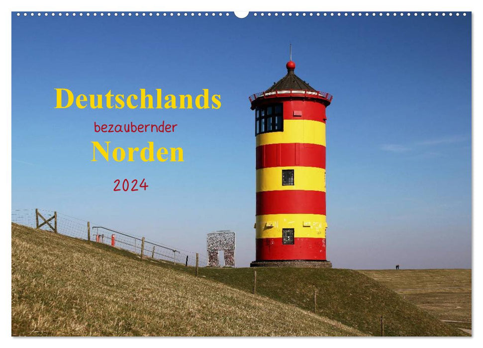 Deutschlands bezaubernder Norden (CALVENDO Wandkalender 2024)