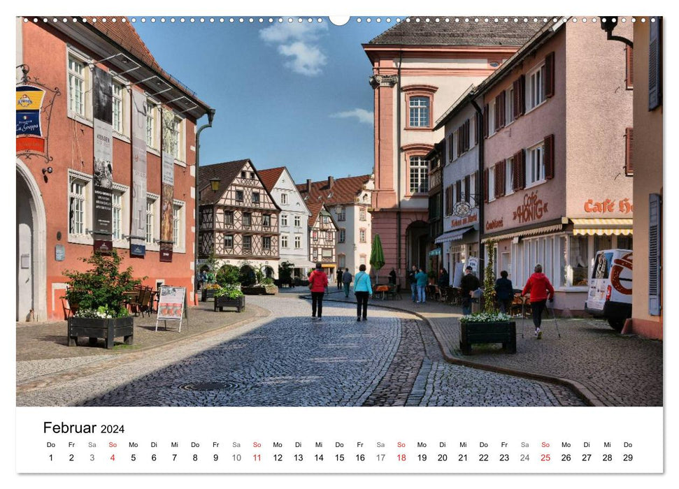 Gengenbach - romantisches Kleinod im Schwarzwald (CALVENDO Premium Wandkalender 2024)