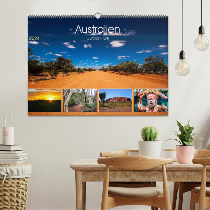 Outback Life - Australie (Calendrier mural CALVENDO 2024) 