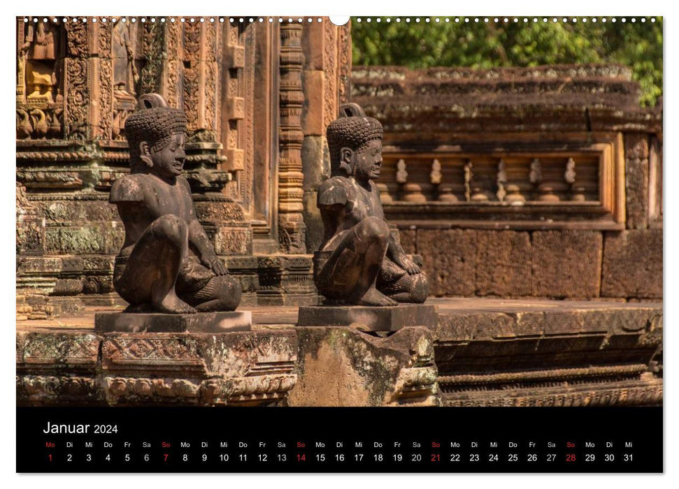 Cambodge magique (Calvendo Premium Calendrier mural 2024) 