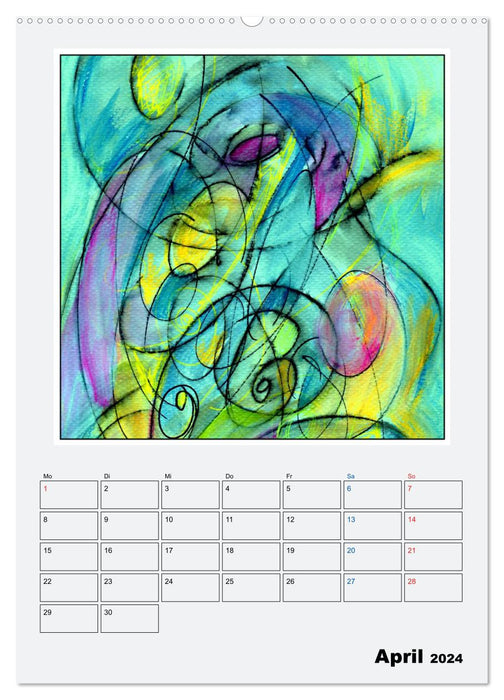 New Art Deco (CALVENDO Premium Wandkalender 2024)