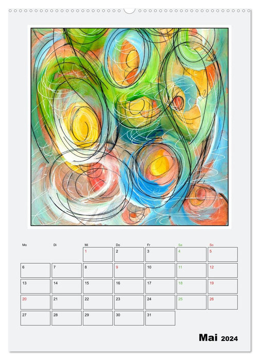 Nouvel Art Déco (Calendrier mural CALVENDO Premium 2024) 