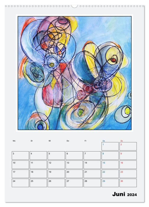 Nouvel Art Déco (Calendrier mural CALVENDO Premium 2024) 