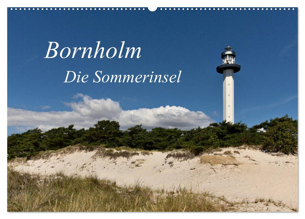 Bornholm - L'île d'été (calendrier mural CALVENDO 2024) 