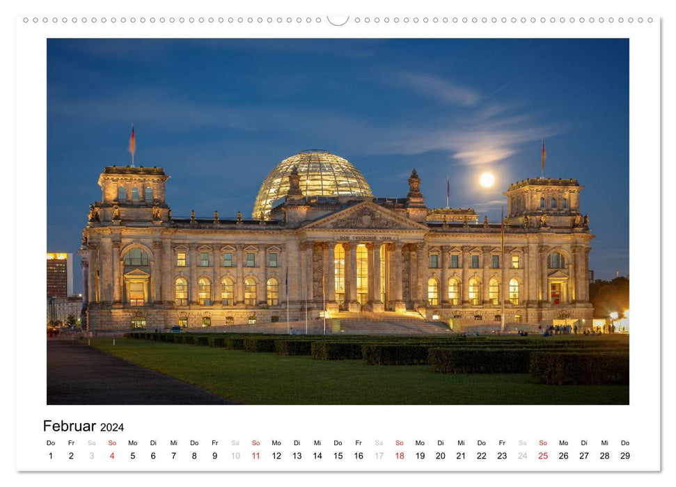 Berlin - Portrait einer Hauptstadt (CALVENDO Wandkalender 2024)