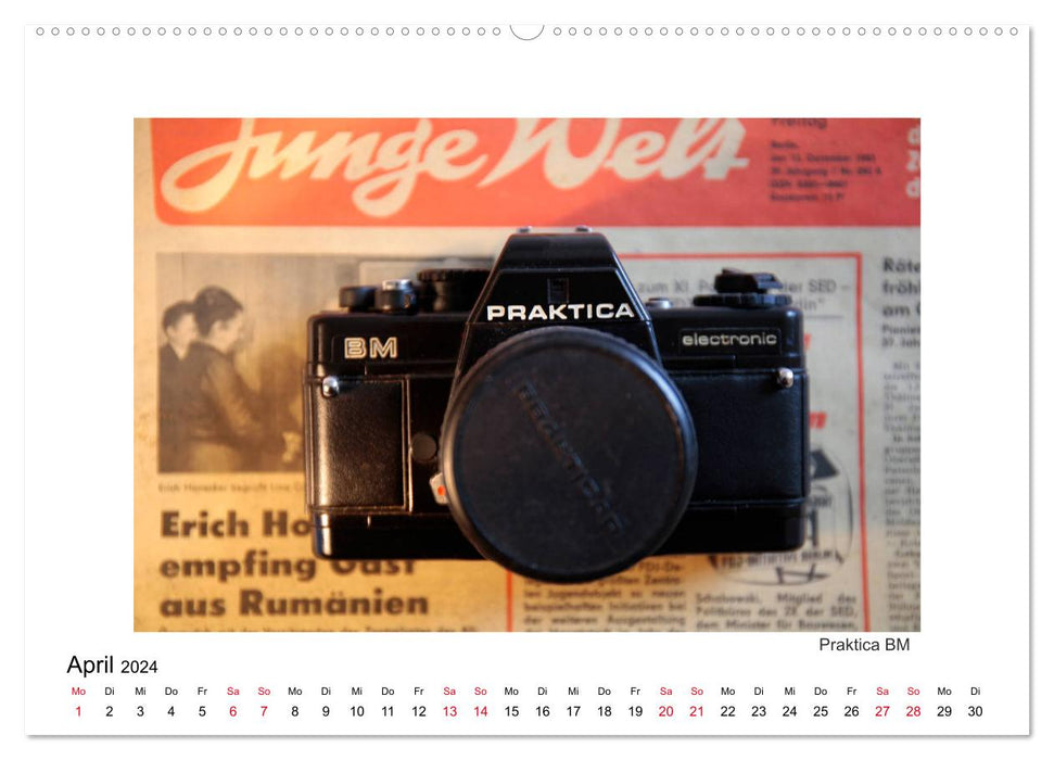 Cameras of the GDR (CALVENDO wall calendar 2024) 
