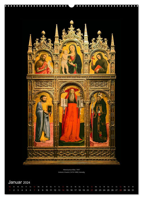 Altarmalerei (CALVENDO Wandkalender 2024)