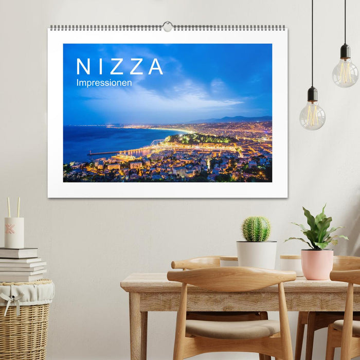 NIZZA impressions (CALVENDO wall calendar 2024) 