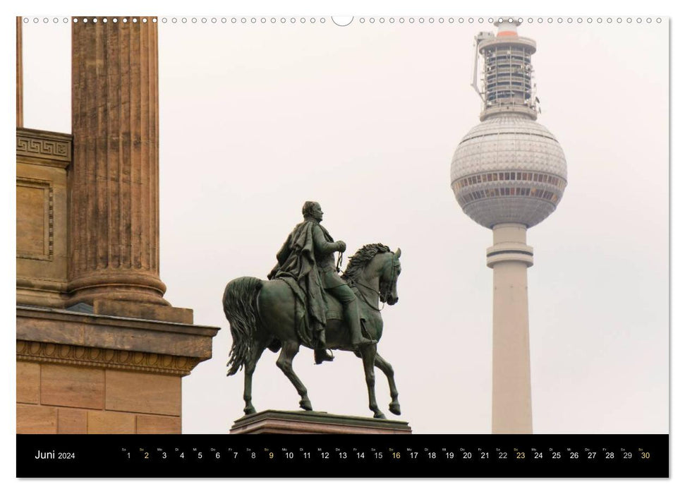 Berlin entre classicisme et modernité 2024 (Calendrier mural CALVENDO Premium 2024) 