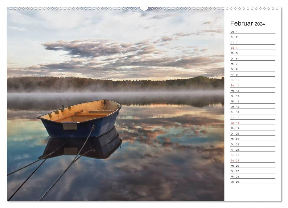 Unterwegs in Schweden (CALVENDO Wandkalender 2024)