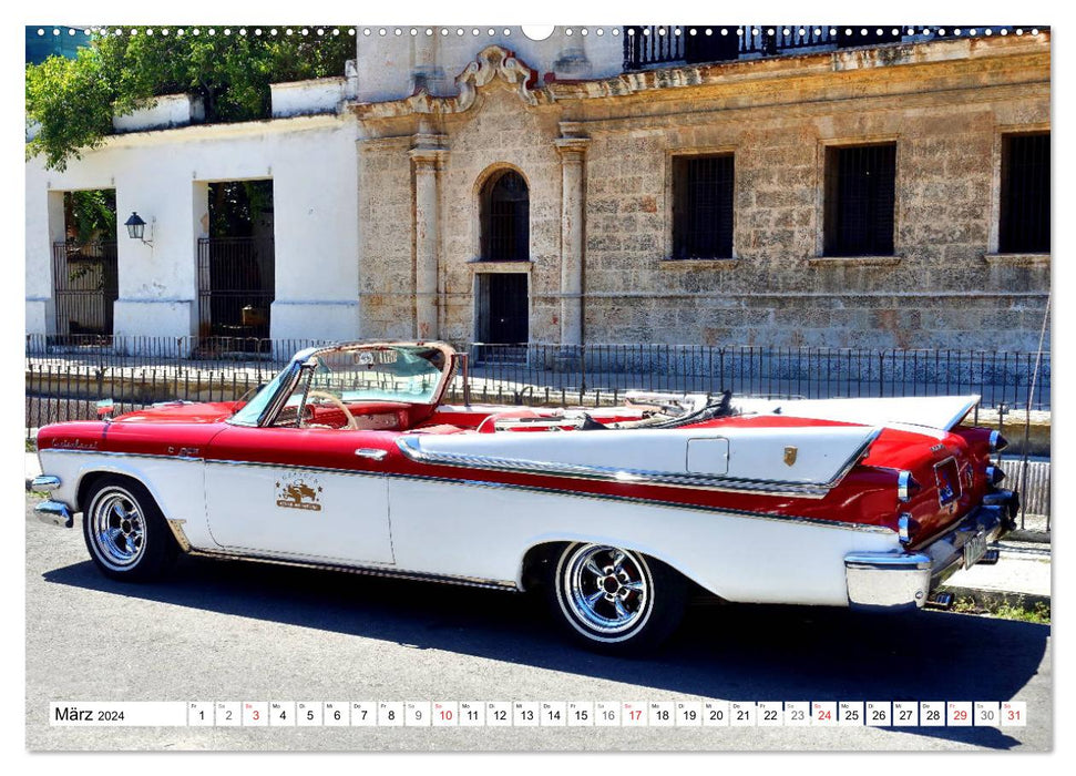 DODGE - Auto-Legenden der 50er Jahre (CALVENDO Wandkalender 2024)