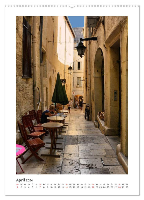 France's major cities - Montpellier (CALVENDO wall calendar 2024) 