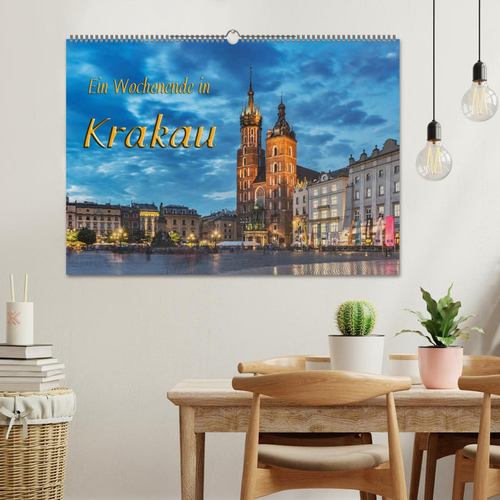 A weekend in Krakow (CALVENDO wall calendar 2024) 