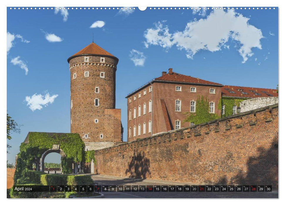 A weekend in Krakow (CALVENDO wall calendar 2024) 