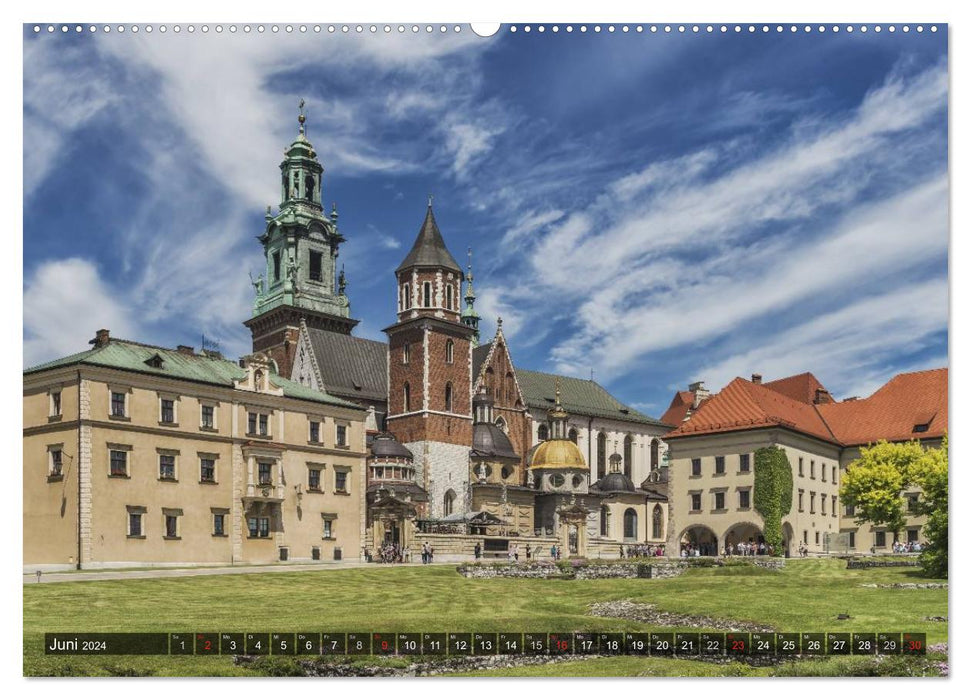 A weekend in Krakow (CALVENDO wall calendar 2024) 