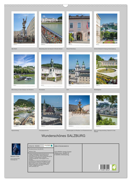 Beautiful SALZBURG (CALVENDO wall calendar 2024) 