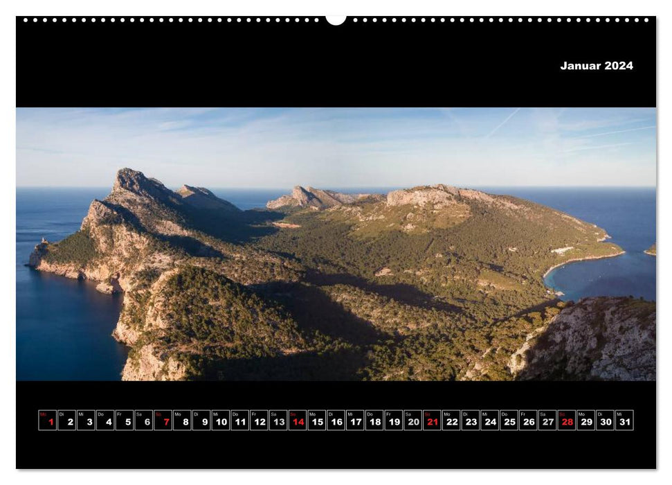 Mallorca - XXL Panoramen (CALVENDO Premium Wandkalender 2024)