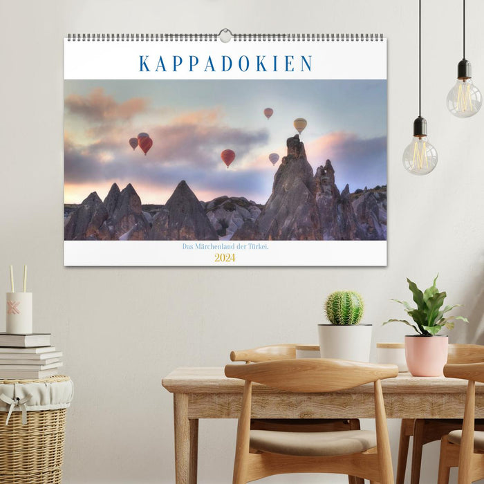 Cappadocia - The fairytale land of Türkiye (CALVENDO wall calendar 2024) 