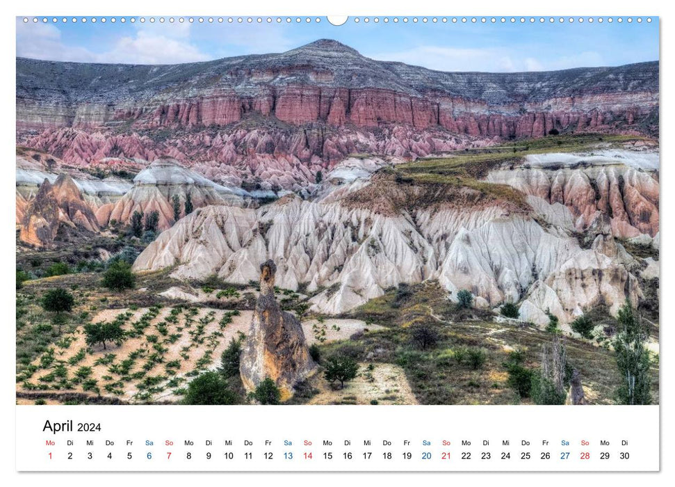 Cappadoce - Le pays des contes de fées de Türkiye (calendrier mural CALVENDO 2024) 