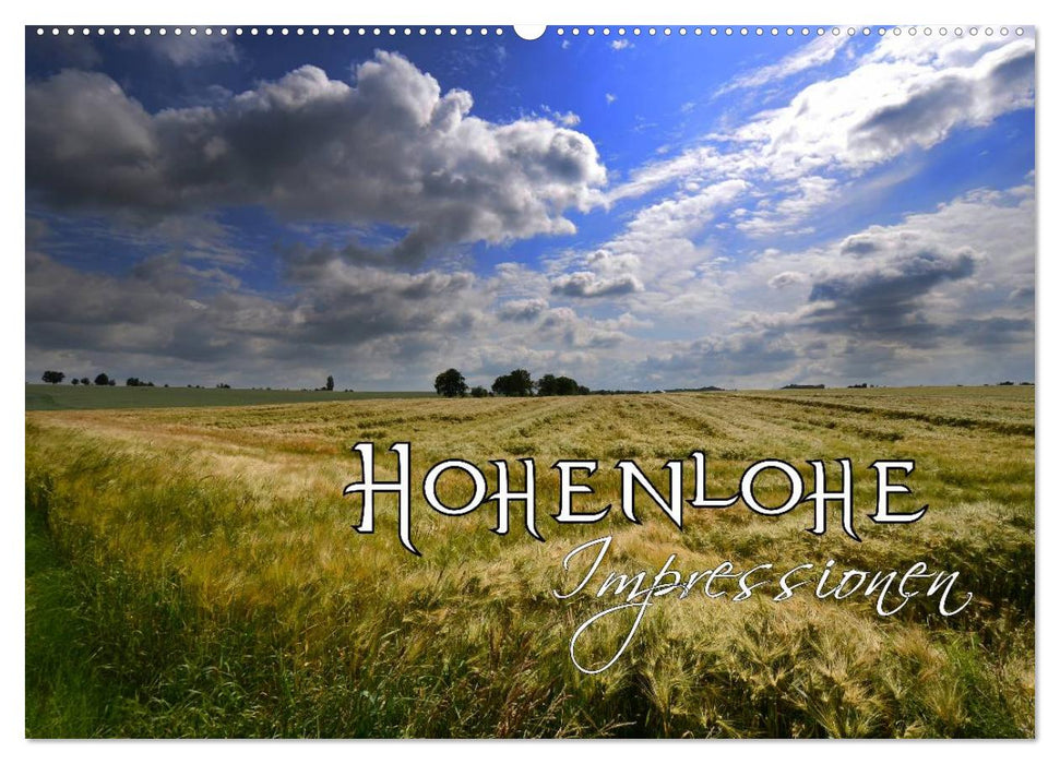 Hohenlohe Impressionen (CALVENDO Wandkalender 2024)