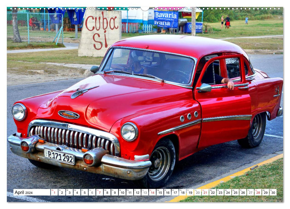 BUICK - Auto-Legenden der 50er Jahre (CALVENDO Wandkalender 2024)