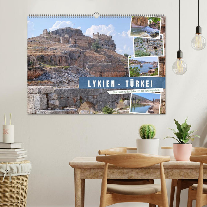 Lykien - Türkei, eine Reise zu den Schätzen der Vergangenheit (CALVENDO Wandkalender 2024)