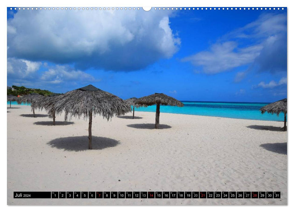 Cuba Meer Sonne und Strand (CALVENDO Premium Wandkalender 2024)