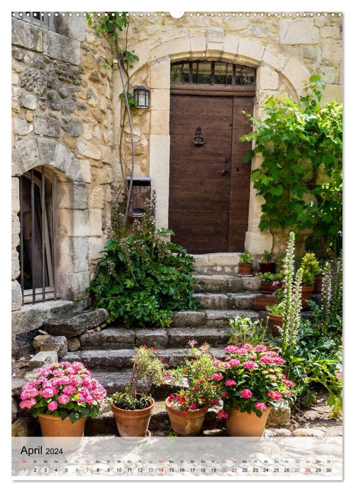 Portes, portails, fenêtres de Provence (Calendrier mural CALVENDO 2024) 