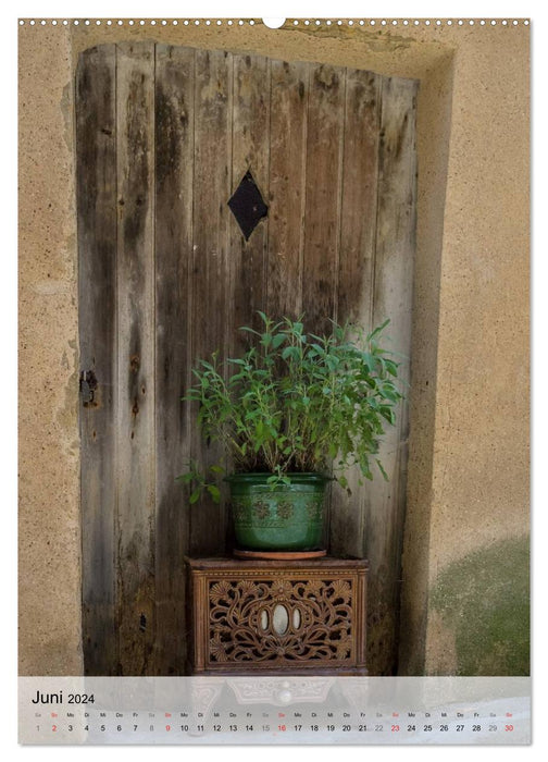 Türen, Tore, Fenster der Provence (CALVENDO Wandkalender 2024)