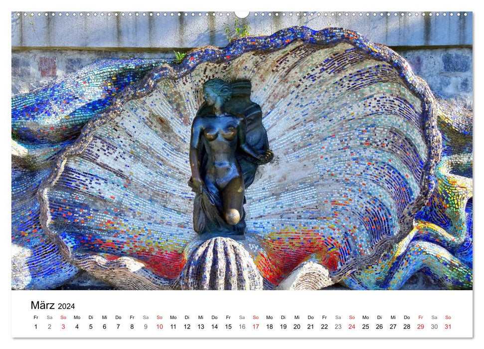 Rauschen-Svetlogorsk - Russia's Sochi of the North (CALVENDO Premium Wall Calendar 2024) 