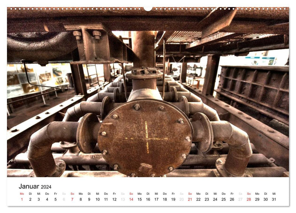 Past Times (CALVENDO Premium Wall Calendar 2024) 