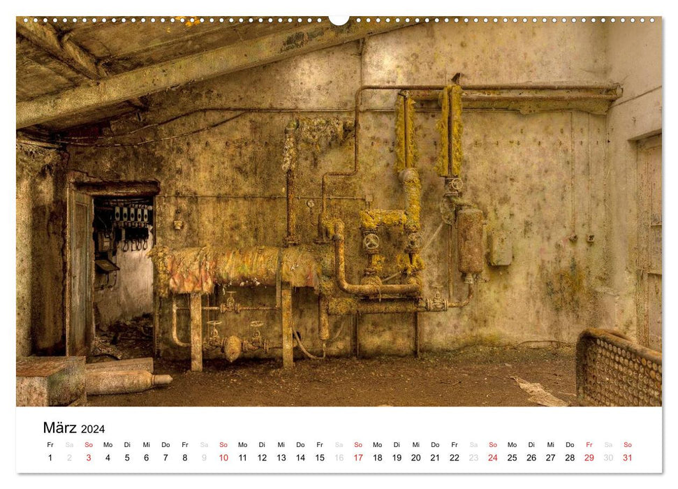 Past Times (CALVENDO Premium Wall Calendar 2024) 