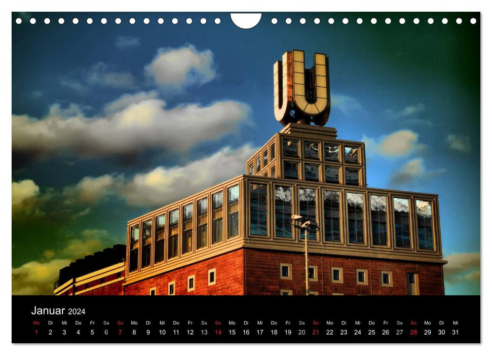 Ruhrgebiet im HDR Feeling (CALVENDO Wandkalender 2024)