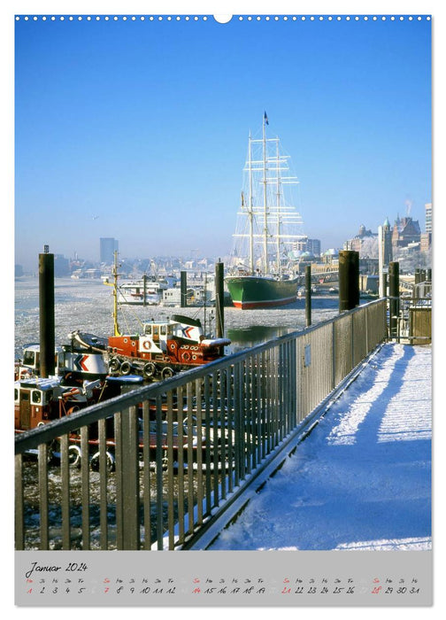 Hamburg - A city with many faces (CALVENDO Premium Wall Calendar 2024) 