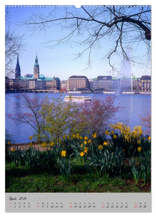 Hamburg - A city with many faces (CALVENDO Premium Wall Calendar 2024) 