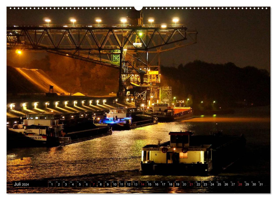 Der Mittellandkanal - 325 Kilometer Wasserstraße (CALVENDO Premium Wandkalender 2024)