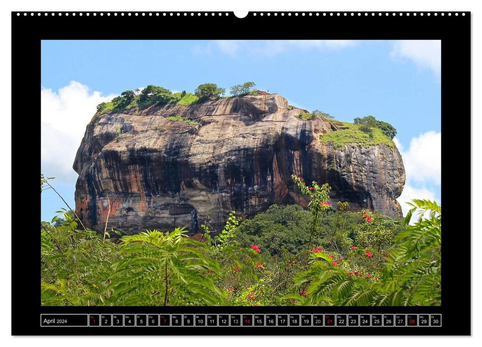 Faits saillants culturels du Sri Lanka 2024 (Calvendo Premium Wall Calendar 2024) 