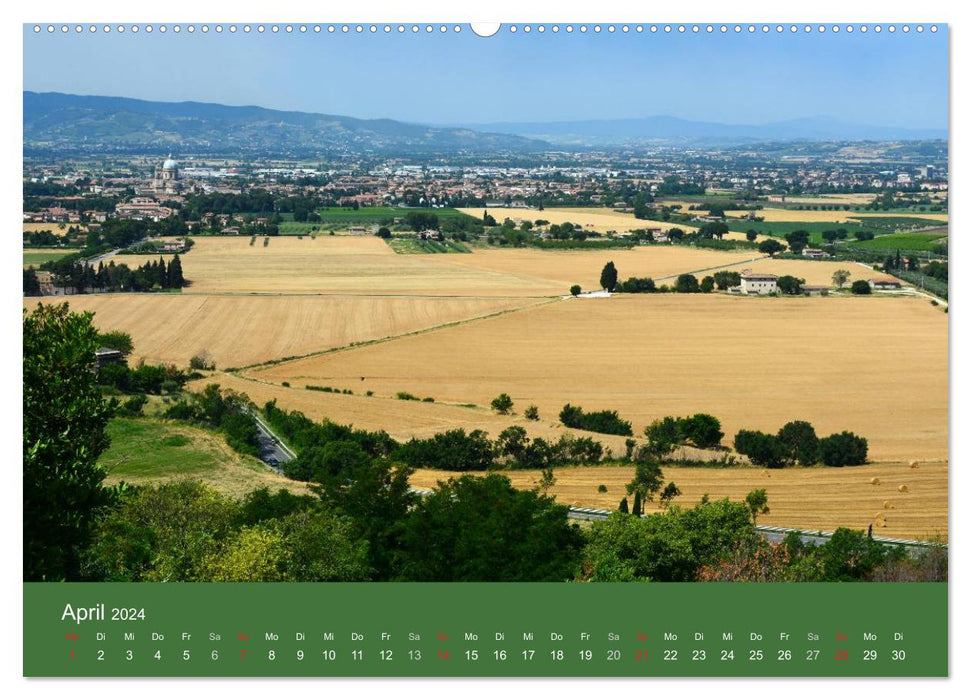 Assisi Umbria's Holy Place (CALVENDO Premium Wall Calendar 2024) 