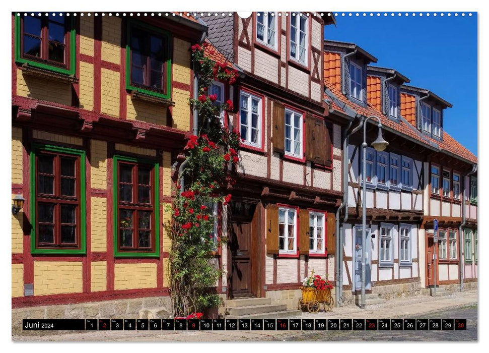 Halberstadt - The gateway to the Harz (CALVENDO wall calendar 2024) 