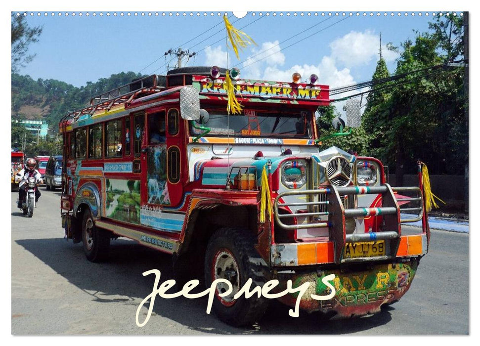 Jeepneys (calendrier mural CALVENDO 2024) 